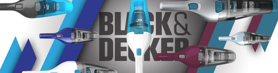 Black & Decker - Dusk Buster | Επαν/να Σκουπάκια Νέας Γενιάς- Νέα Σειρά 2019