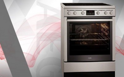 Κουζίνα Κεραμική AEG 347056V-MN Inox Α