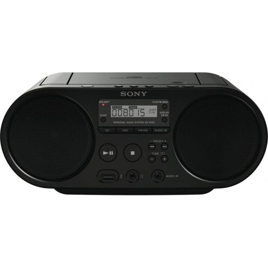 Ράδιο cd Sony ZS-PS50B Ράδιο με CD - Euronics Γεωργίου - Είδη Ηλεκτρικών Συσκευών | georgiou.gr