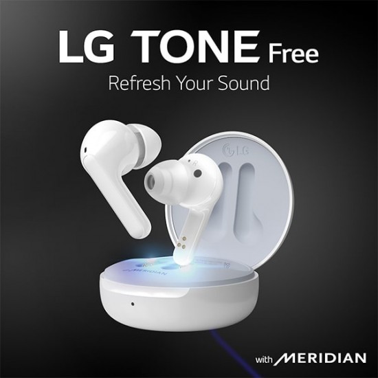 Ακουστικά LG Tone Free HBS-FN6.ABSWWH Ακουστικά - Euronics Γεωργίου - Είδη Ηλεκτρικών Συσκευών | georgiou.gr